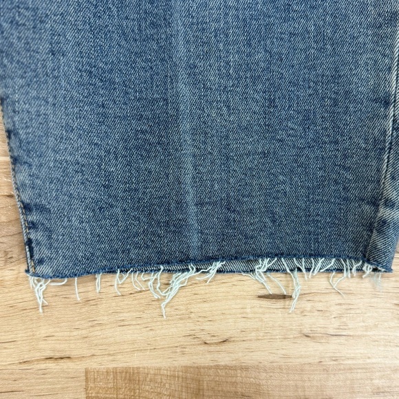 OLD NAVY High Waisted O.G. Straight Ankle Jeans Cut Off Hem Plus 26W Suki NWT - Picture 6 of 9